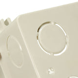 86*86mm Cassette Universal White Wall Mounting Box for Wall Switch and Plastic Enclosure Socket Back Box Outlet 86mm