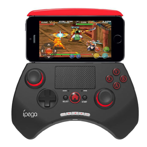 ipega-PG-9028-Bluetooth-Wireless-Game-Pad-Controller-Gamepads-Joystick-Stretchable-Holder-Touchpad-For-Android-iOS-red