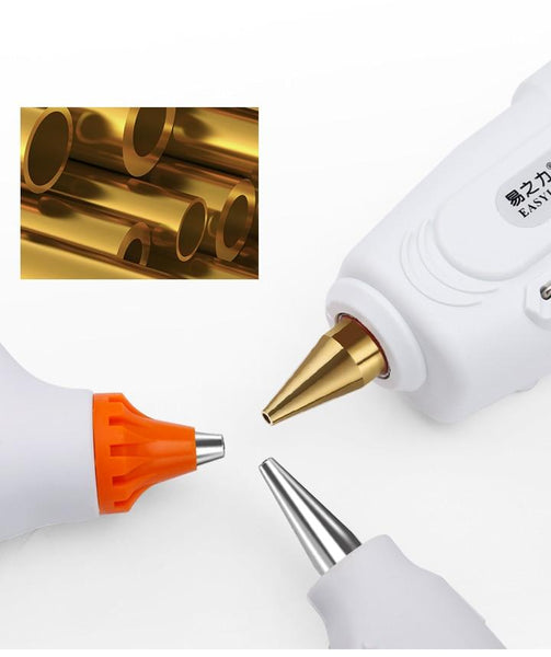 Hot Melt Glue Gun 7mm Glue Stick Industrial Mini Guns Thermo Glue Gun Heat Gun Temperature Tool EU/ Plug 30W 80W 100W