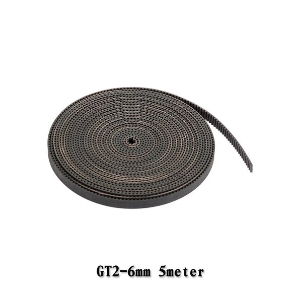 5m/lot GT2-6mm open timing belt width 6mm GT2 belt Rubbr Fiberglass cut to length for 3D printer wholesale