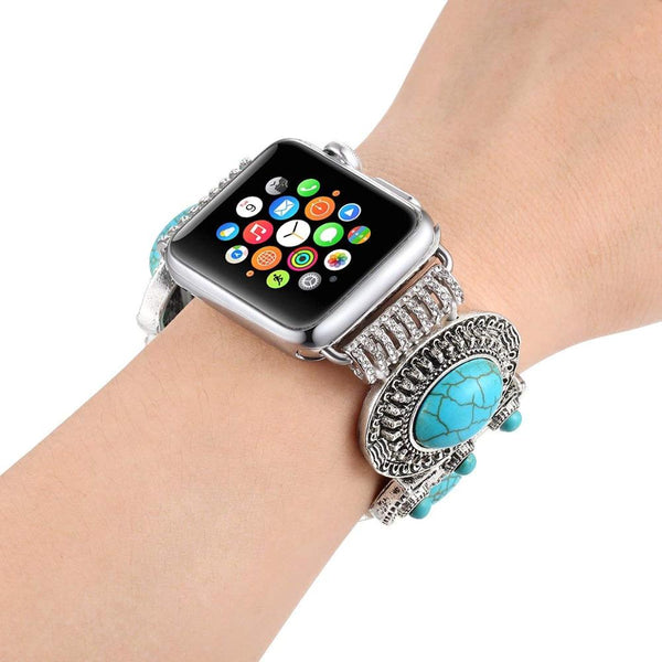 Bohemian Ethnic Antique Stylish Jewelry Apple Watch Band 38mm 40mm 42mm 44mm Fit for Iwatch Series 5 4 3 2 1