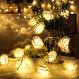 Roses Flower Fairy LED Decorative Lights Battery Powered String Light