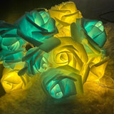 Roses Flower Fairy LED Decorative Lights Battery Powered String Light