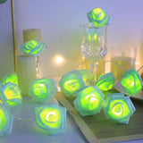 Roses Flower Fairy LED Decorative Lights Battery Powered String Light