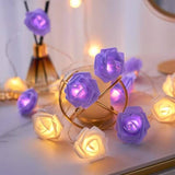 Roses Flower Fairy LED Decorative Lights Battery Powered String Light