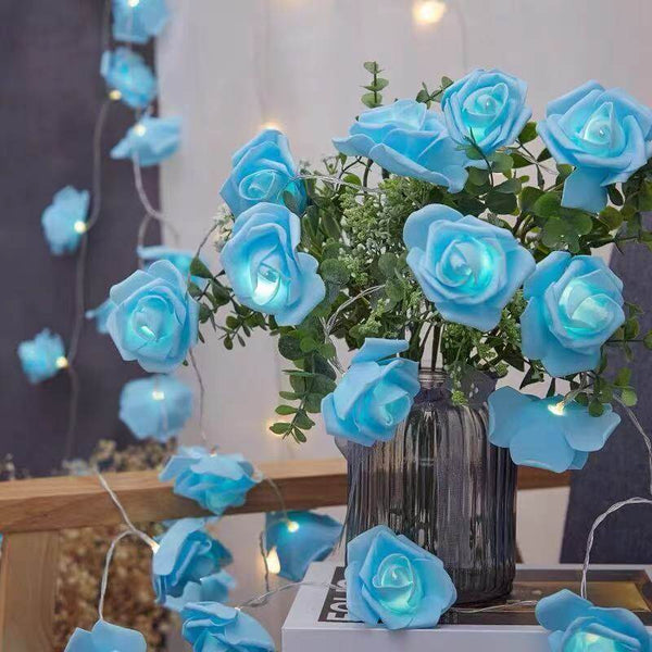 Roses Flower Fairy LED Decorative Lights Battery Powered String Light