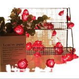 Roses Flower Fairy LED Decorative Lights Battery Powered String Light