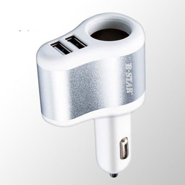 3.1A Dual 2 USB Ports Car Charger Adapter