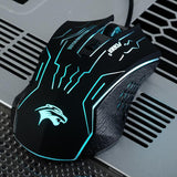 USB Wired Gaming Mouse Gamer Ergonomics 6 Buttons Opitical Computer Mouse For PC Mac Laptop Game