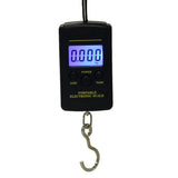 Portable LED Mini Kitchen Weight Hanging Scales 40kg/10g Electronic Hanging Fishing Digital Pocket Weight Hook Tool