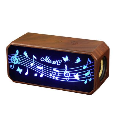 Shiny Music Wooden Bluetooth Speaker