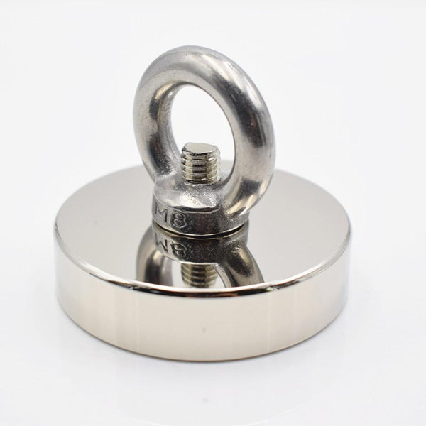 D60mm strong powerful round neodymium Magnet hook