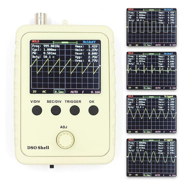 DSO Shell (DSO150) Oscilloscope Full Assembled with P6020 BNC Standard Probe