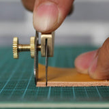 EDC Utility Tool Portable Copper Cutter Outdoor Multi Tool Creative Brass Mini Knife DIY Gadget Portable Cutting Paper
