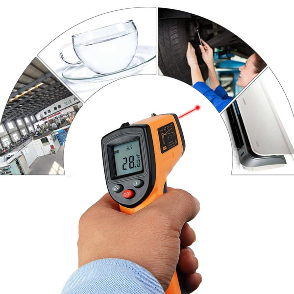 Non-Contact IR Infrared Thermometer Laser Temperature Measurement Instruments Gun Digital LCD-GM320