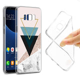 Geometric Marble Case For Samsung Galaxy A3 A5 A7 J3 J5 J7 2016 2017