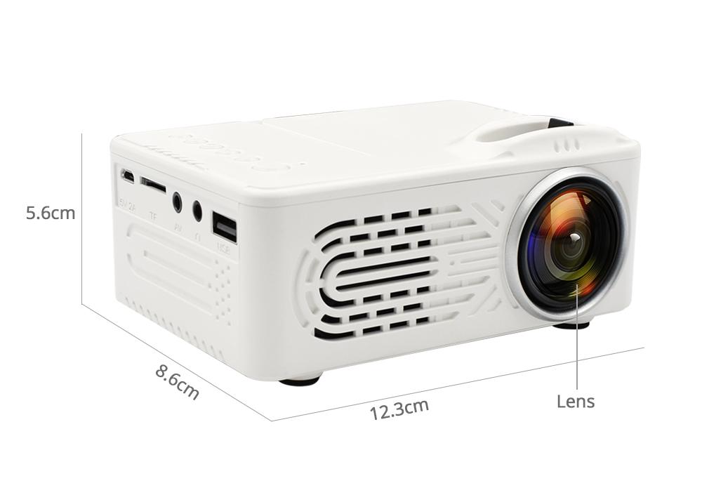 Mini Projector LCD LED Portable Projector Home Theatre Cinema HBRD-814 ...