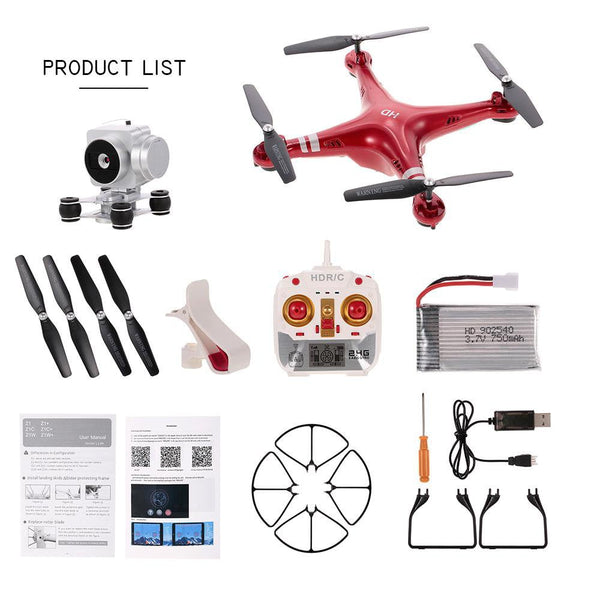 HD5H 2.4G 1080P Camera FPV Wifi Altitude Hold RC Quadcopter RC Helicopter