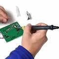 6 in1 Solder Assist Soldering Supplies Desoldering Circuit Board Soldering Aids Tool Set Educational Equipment
