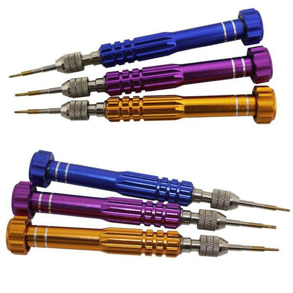 5 in 1 multi-function Repair Open Tools Kit Screwdrivers For iPhone Samsung Galaxy DIY Mobile Phone Accessories