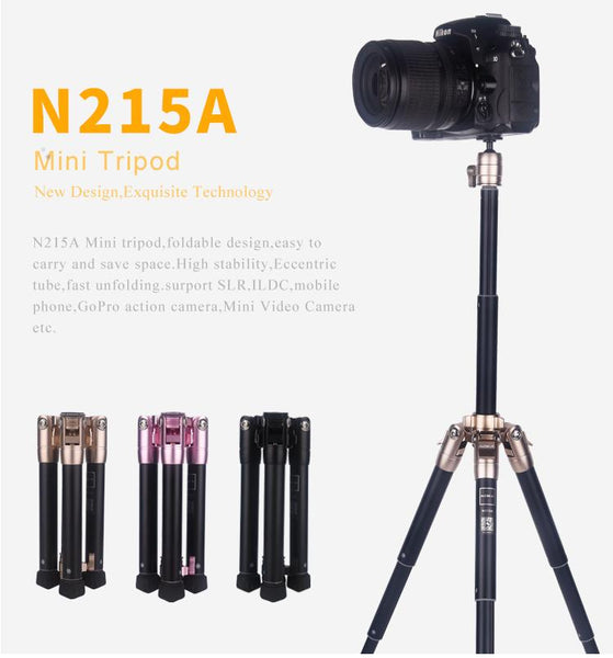 Mini tripod smart phone selfie stick flexible table tripod camera mini tripod for video digital camera