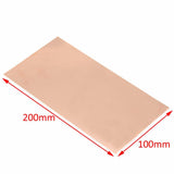 1pc New 99.9% Pure Copper Cu Metal Sheet Plate Foil Panel 100*200*0.5MM For Industry Supply