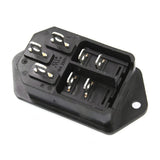 1PC IEC320 C14 AC Power Cord Inlet Socket Receptacle With Rocker Switch 250V 15A SA172 P0.3