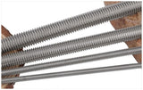 304 Stainless Steel SS DIN975 Bolt Full Metric Thread Bar Studding Rod M2 M2.5 M3 M2*250mm