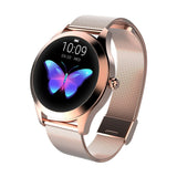 IP68 Waterproof Women Smart Watch Heart Rate Monitor Sleep Monitoring Smartwatch Connect IOS Android KW10 band