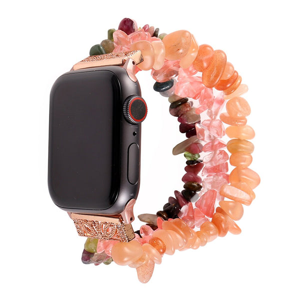 Stylish Apple Watch Jewelry Band Bead Bracelet for Apple Watch Band 40mm/44mm