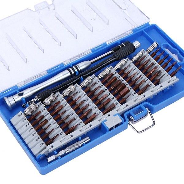 NEW 60 in 1 Precision Screwdriver Tool Kit Magnetic Screwdriver Set for Cell Phone Tablet Compact Repair Maintenance With Case