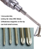 Screwdriver Set 23 pcs with 22 bits,S2 Steel Repair Tool Kit for iPhone/Computer/Electronics/Laptops
