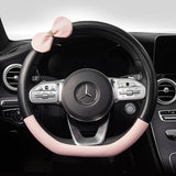 Bow Rhinestones Cute Fashionable Steering Wheel Covers For Women Ladies -JN0730