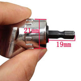 1/4 Magnetic Connector 105 Degree Adjustable Angle Drill Driver Screwdriver Hex Shank Power Drill Turning Screwdriver