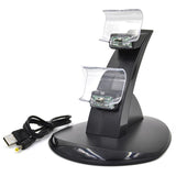 Dual Micro USB Charging Station Stand for SONY Playstation 4 PS4 Controller