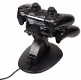 Dual Micro USB Charging Station Stand for SONY Playstation 4 PS4 Controller