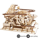 DIY 3D Mechanical Wooden Puzzle Game Assembly Toy Clockwork Gfit Toys For Kids