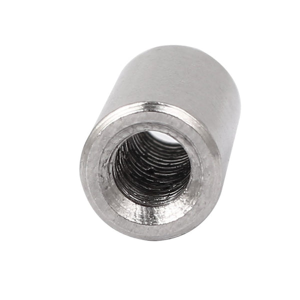 5Pcs Nuts M6 Rose Joint Adapter Threaded Rod Bar Stud Round Coupling Connector Nut To Connect Two Threaded Parts