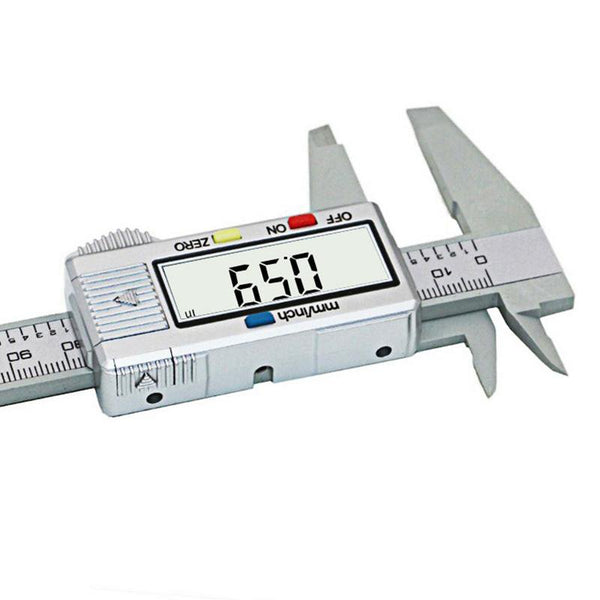 Digital Vernier Calipers150mm 6inch LCD Electronic Carbon Fiber Gauge Height Micrometer Measuring Instruments
