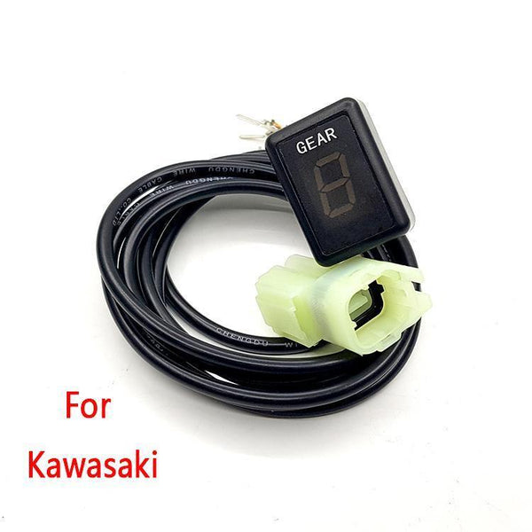 kawasaki gear indicator 6 Speed Gear Display Indicator 1-6 Level Digital Gear Indicator – HalloBest