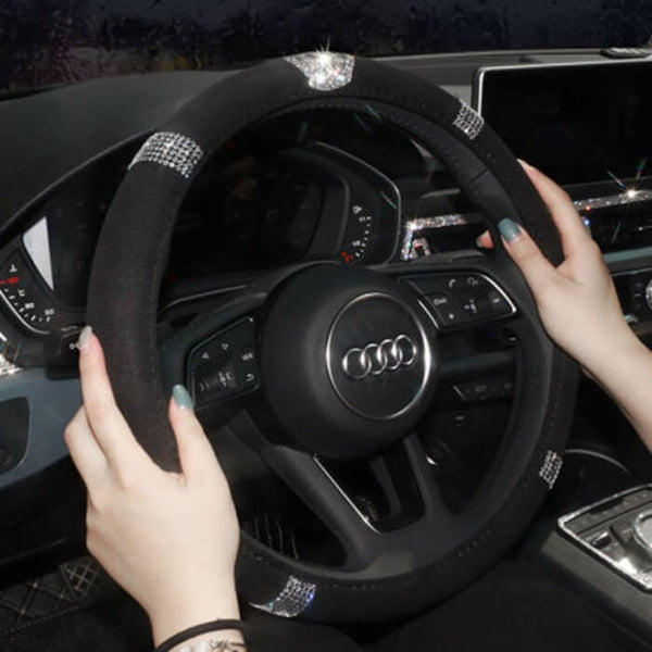 black-steering-wheel-covers-with-crystal-diamonds