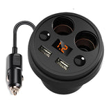 3.1A Dual USB Car Charger Cup Charging Voltage Current Display Phone Charger