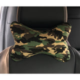 Camo Car Head Rest Pillow