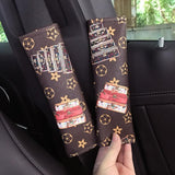 Fashionable Steering Wheel Covers with Vintage Patterns Vintage Car Neck Pillow for Women