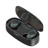 3D Stereo Handsfree Mini Bluetooth Headset Headphone Earbuds for ios Android phone-HTK18-Pair