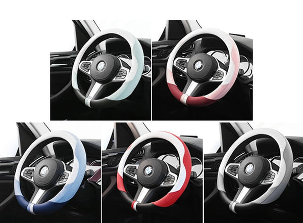 Universal 15 inch Fashionable Steering Wheel Covers-SF01