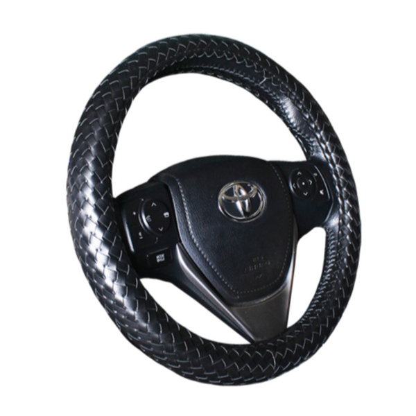eco-leather-braid-steering-wheel-cover-black