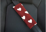 heart-print-seat-belt-pads-red