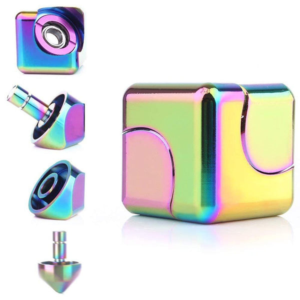 Gradient Colorful Spinning Fidget Spinner Stress Relief Toys