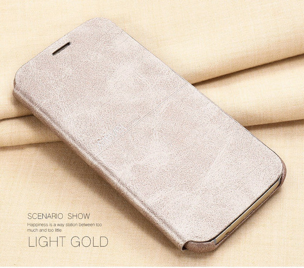 Soft Touch Ultra Thin Leather Case Flip Stand Cover For Samsung Galaxy S7 Edge